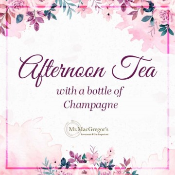 Image for Afternoon Tea for two Bottle of Champagne